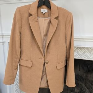 LOFT Women's Camel Blazer Size 2P